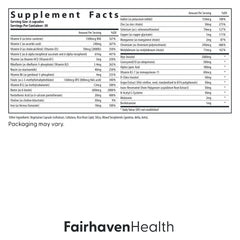 FH Pro for Women vegan and gluten-free formula icons