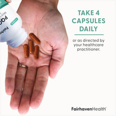 Fairhaven Health PQQ Plus Myo-Inositol capsules close-up for energy-supportive use
