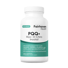 Fairhaven Health PQQ Plus Myo-Inositol capsules for cycle support and reproductive health