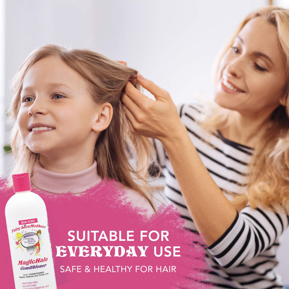 MagicHalo conditioner pump; convenient daily application for smooth, manageable hair.