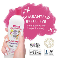 Fairy LiceMothers packaging; family-friendly design supports safe use for kids.