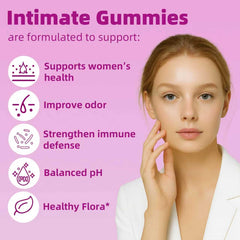 Faizalybova Tropical Pineapple flavor gummies closeup invites a tasty probiotic routine.