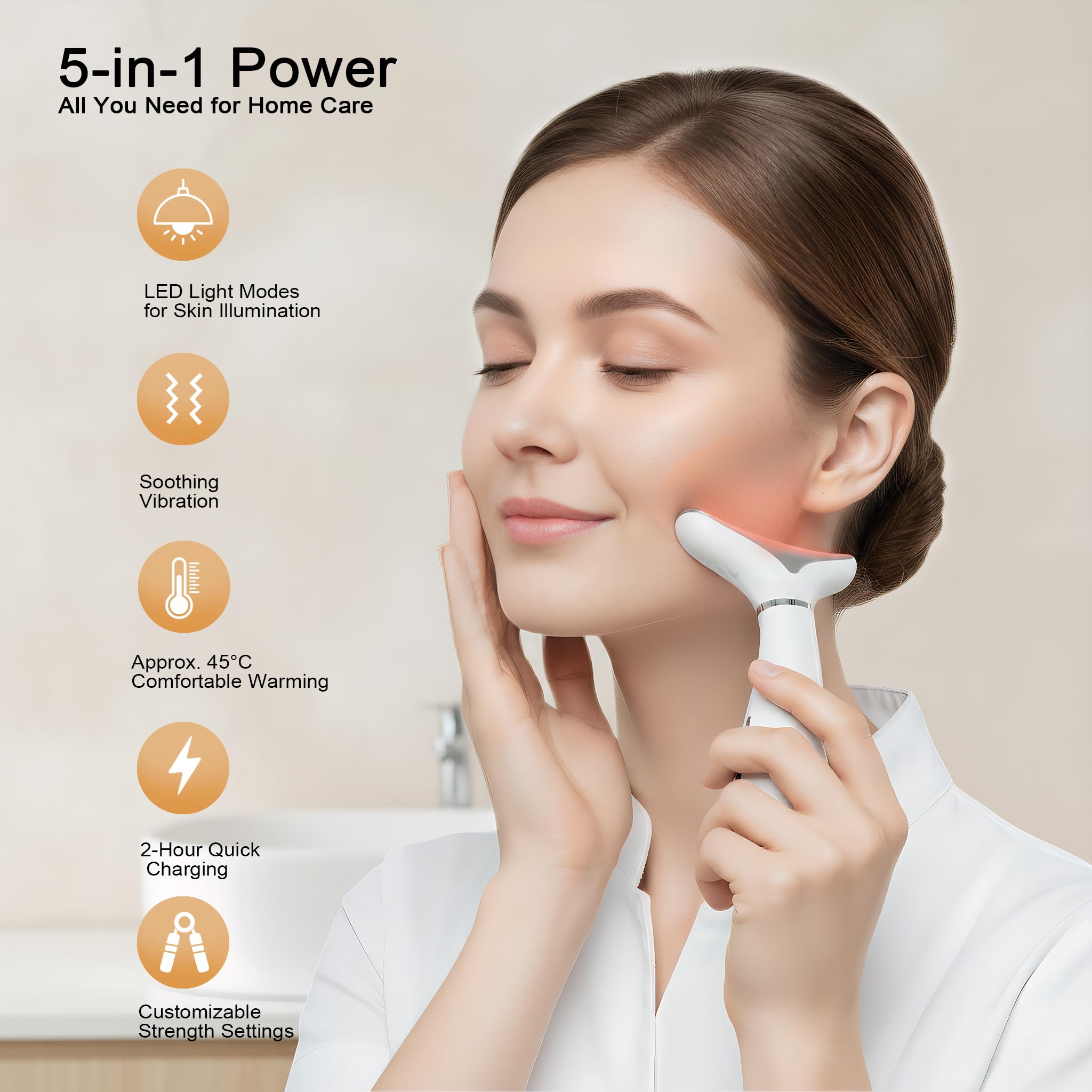 Famawo device provides gentle vibration to boost serum absorption