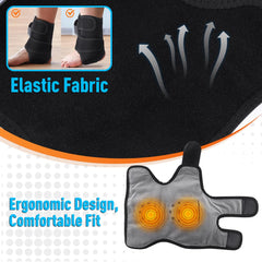 FAMILY HEALTH soft flexible straps ensure a secure, comfortable fit around the ankle.