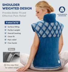 Fanatato 6 heat settings provide customizable comfort.