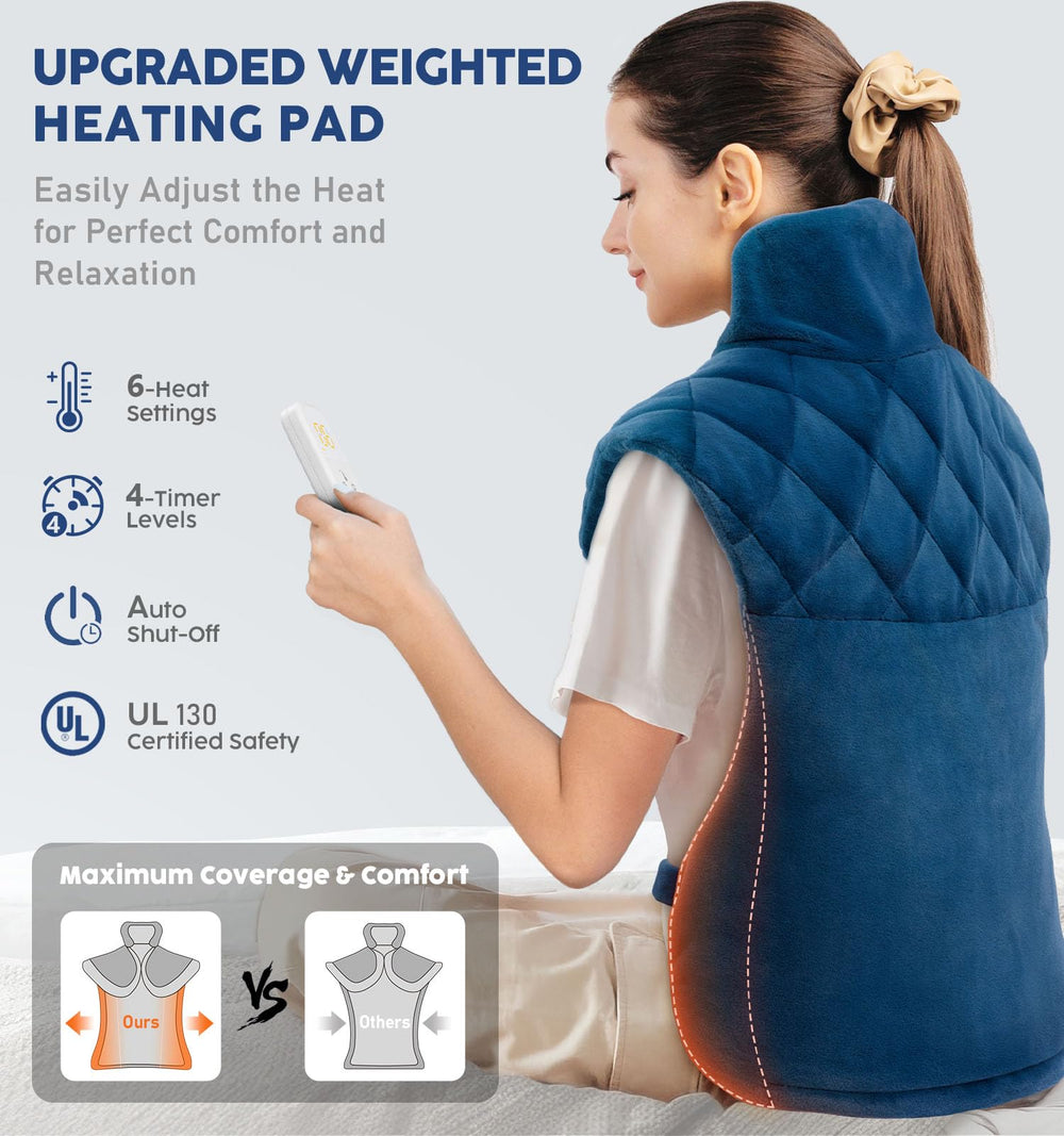 Fanatato pad with weighted edges ensures snug, targeted warmth.