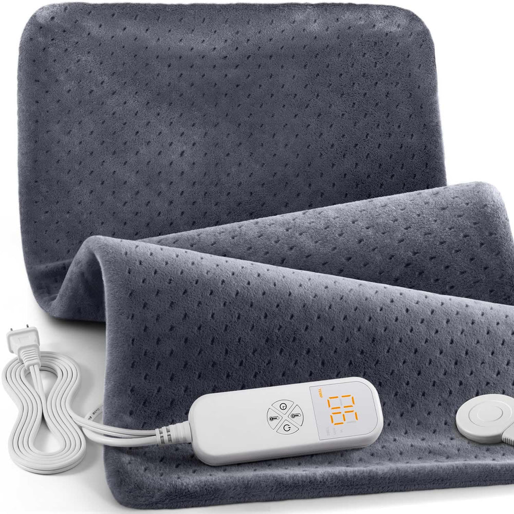 Fanatato heating pad back coverage delivers soothing warmth across large back areas