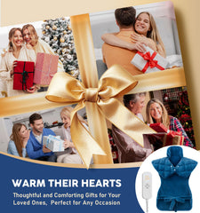 Fanatato weighted beads ensure even, soothing heat distribution.