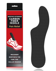 FANCYWING Mortons-extension-insole close-up showing lightweight carbon fiber rigidity for all-day support