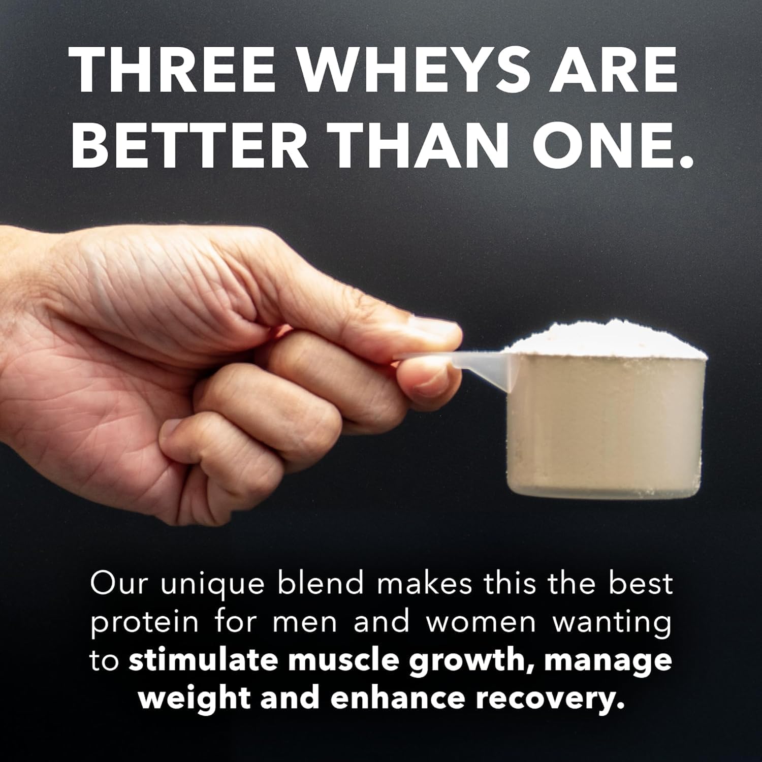 Fantastic Nutrition whey powder mixed shake glass displays a smooth, unflavored blend
