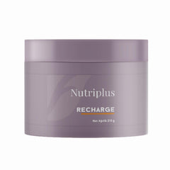 FARMASi Nutriplus Recharge energized glass conveys a refreshing caffeine boost