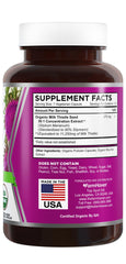 FarmHaven Milk Thistle capsules in vegan-friendly packaging for convenient daily use.