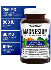 FarmHaven veggie blend with greens for added magnesium and energy support