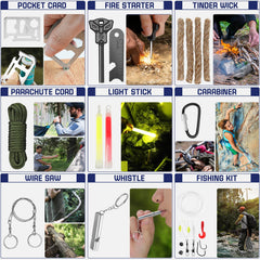 FARTSY Survival Kit glow stick for signaling after dark