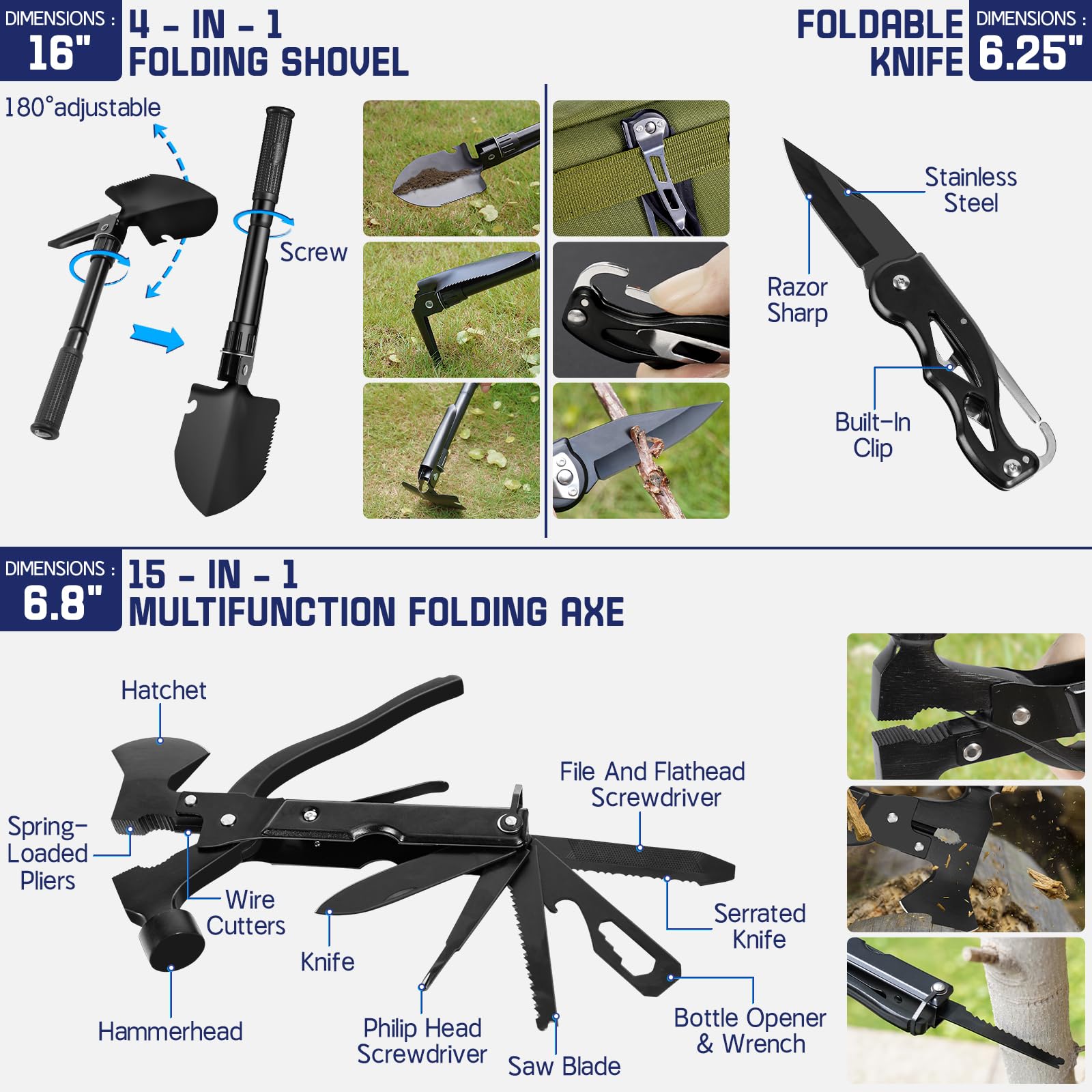 FARTSY Survival Kit tactical bag keeps gear organized on trips