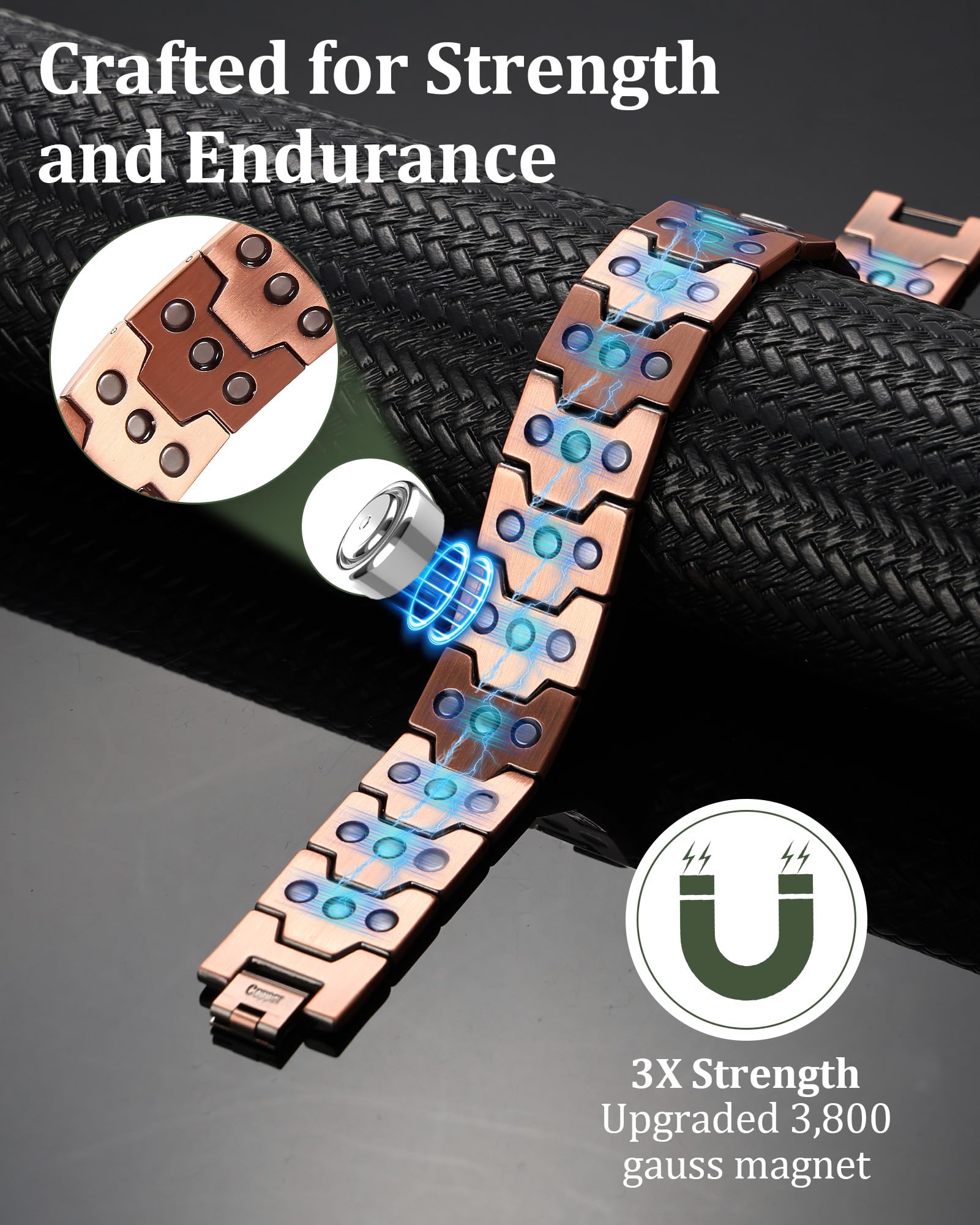 Fashtour instruction manual detailing care for copper magnetic jewelry