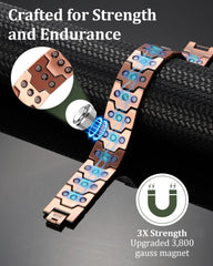 Fashtour instruction manual detailing care for copper magnetic jewelry