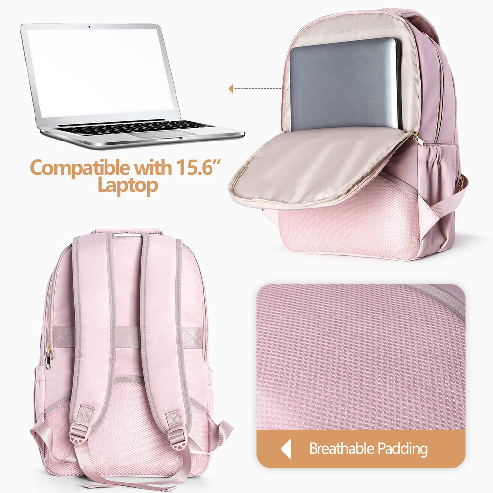 Fasrom nurse bag backpack USB charging hole enables on-the-go power