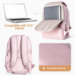 Fasrom nurse bag backpack USB charging hole enables on-the-go power