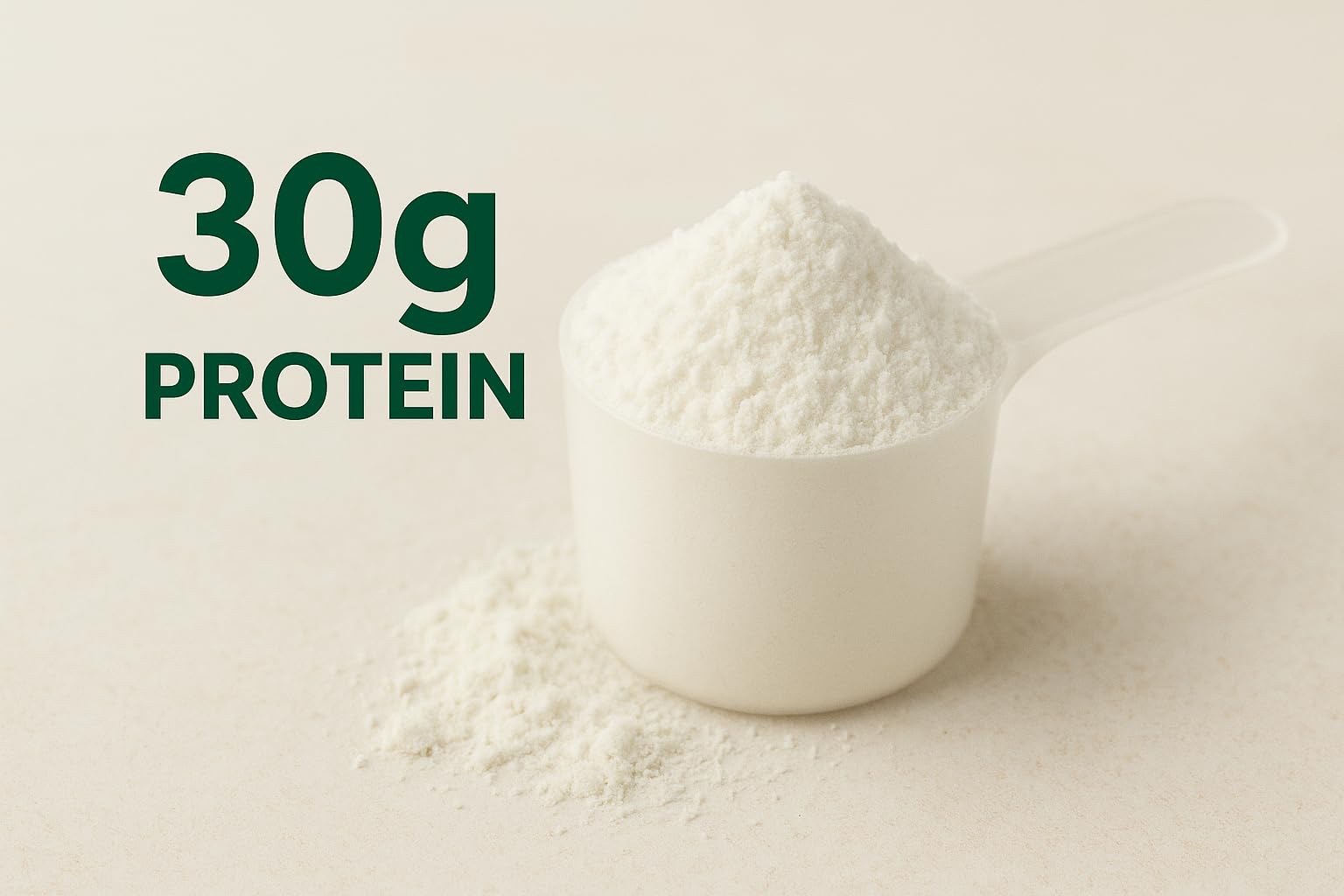 FAST PROTEIN shake in glass shows smooth mixability