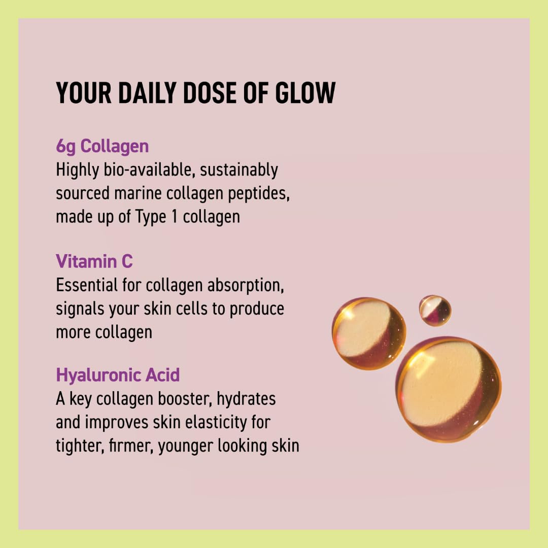 Close-up of Fat Mermaid ingredients highlighting hyaluronic acid and vitamin C.