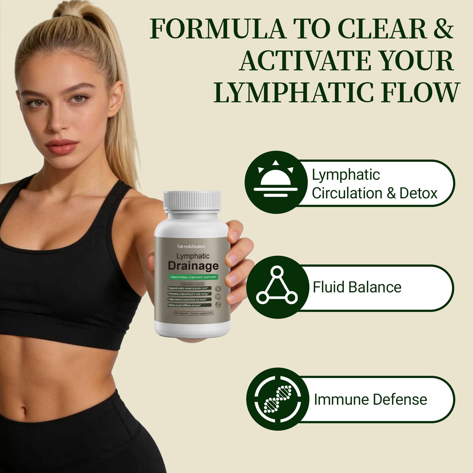 Fat mobilization capsules closeup emphasizes vegetarian capsules easy daily use