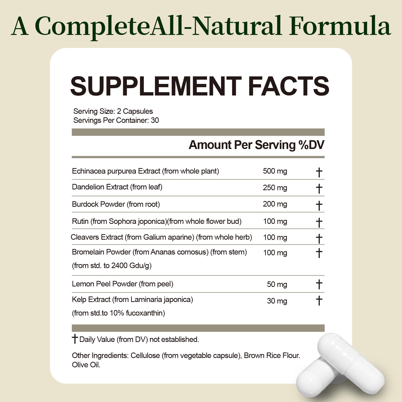 Fat mobilization plant complex eight ingredients highlight herbal support in a capsule