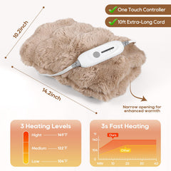 FAYKONCEN three heat levels for customizable warmth during indoor use.