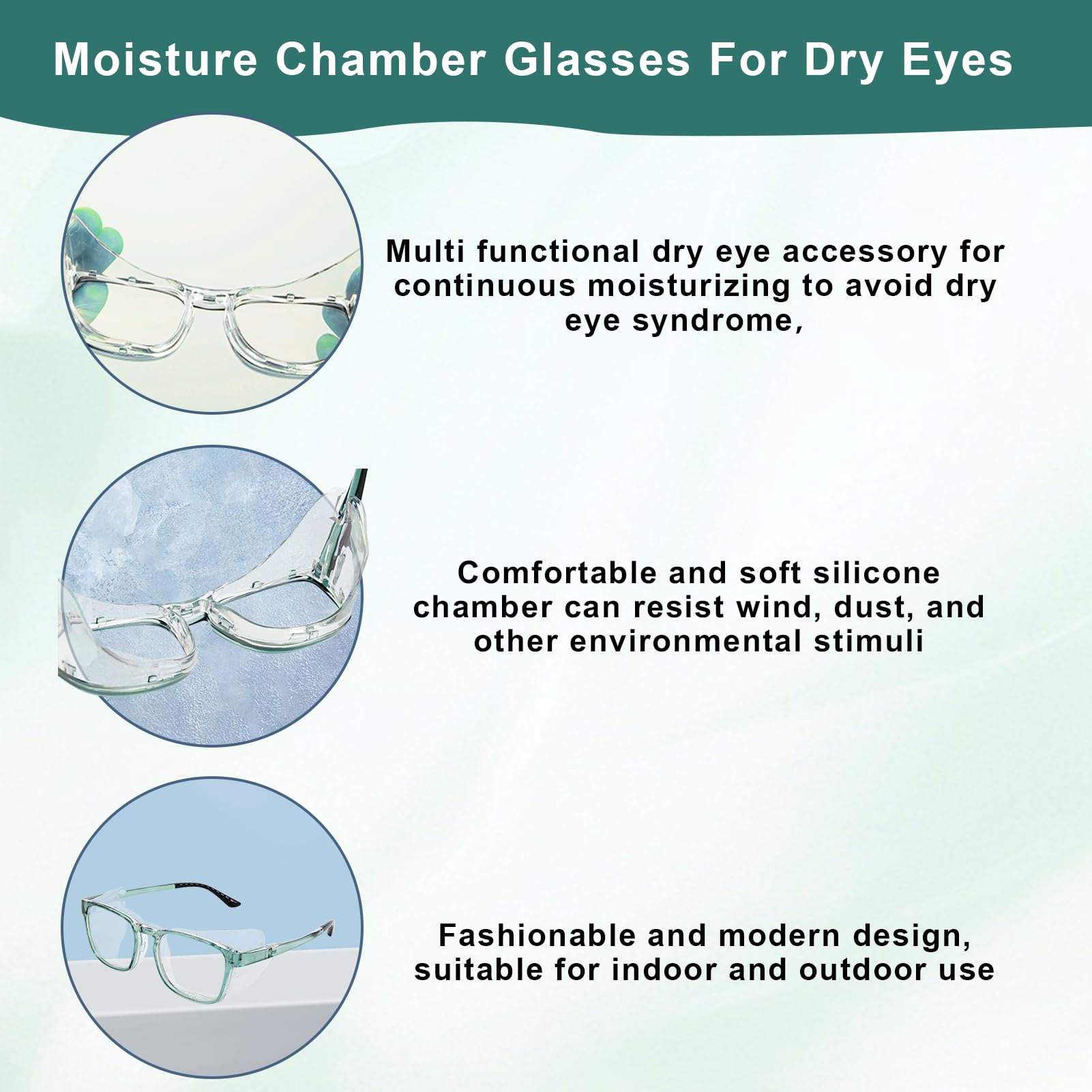 FDFuZhao moisture chamber glasses bag makes storage tidy and portable