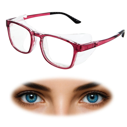 FDFuZhao hydrating dry eyes glasses purple for daily comfort and moisture