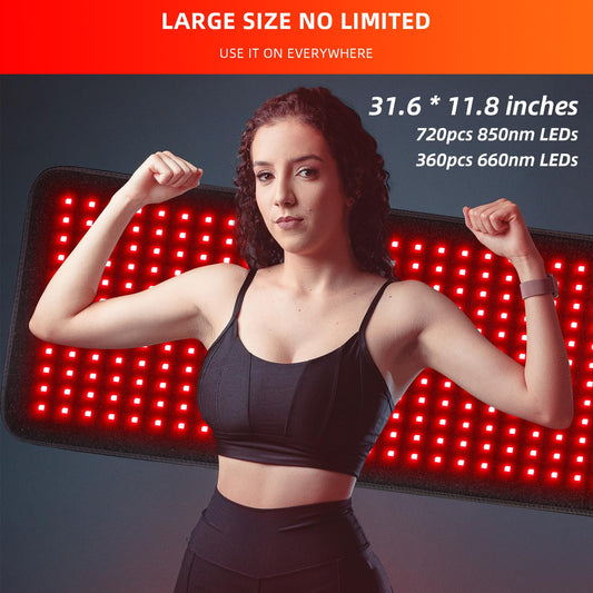 Feangli 360 LEDs with red 660 nm and near infrared 850 nm for deep tissue comfort