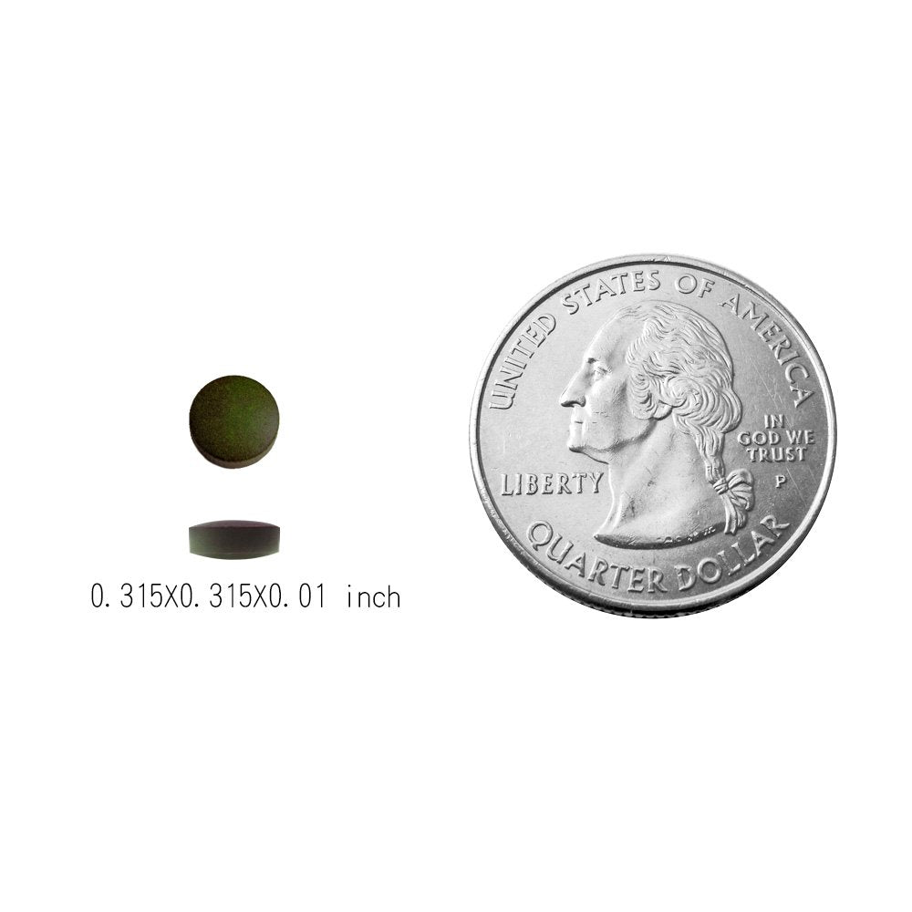 FEBICO Biophyto-Chlorella Spirulina ingredients closeup highlights natural greens.