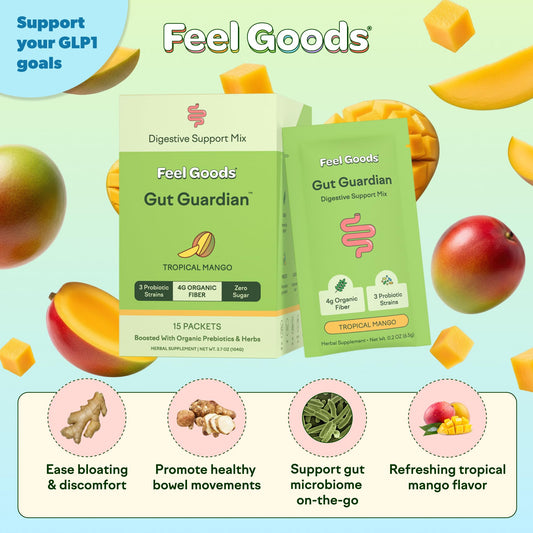 Feel Goods Gut Guardian soluble fiber powder blend for daily comfort