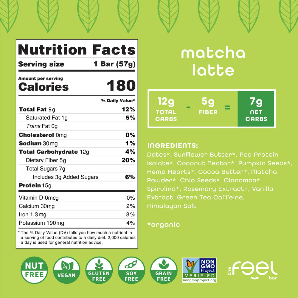 10 pack FEEL vegan bars for convenient everyday snacking.
