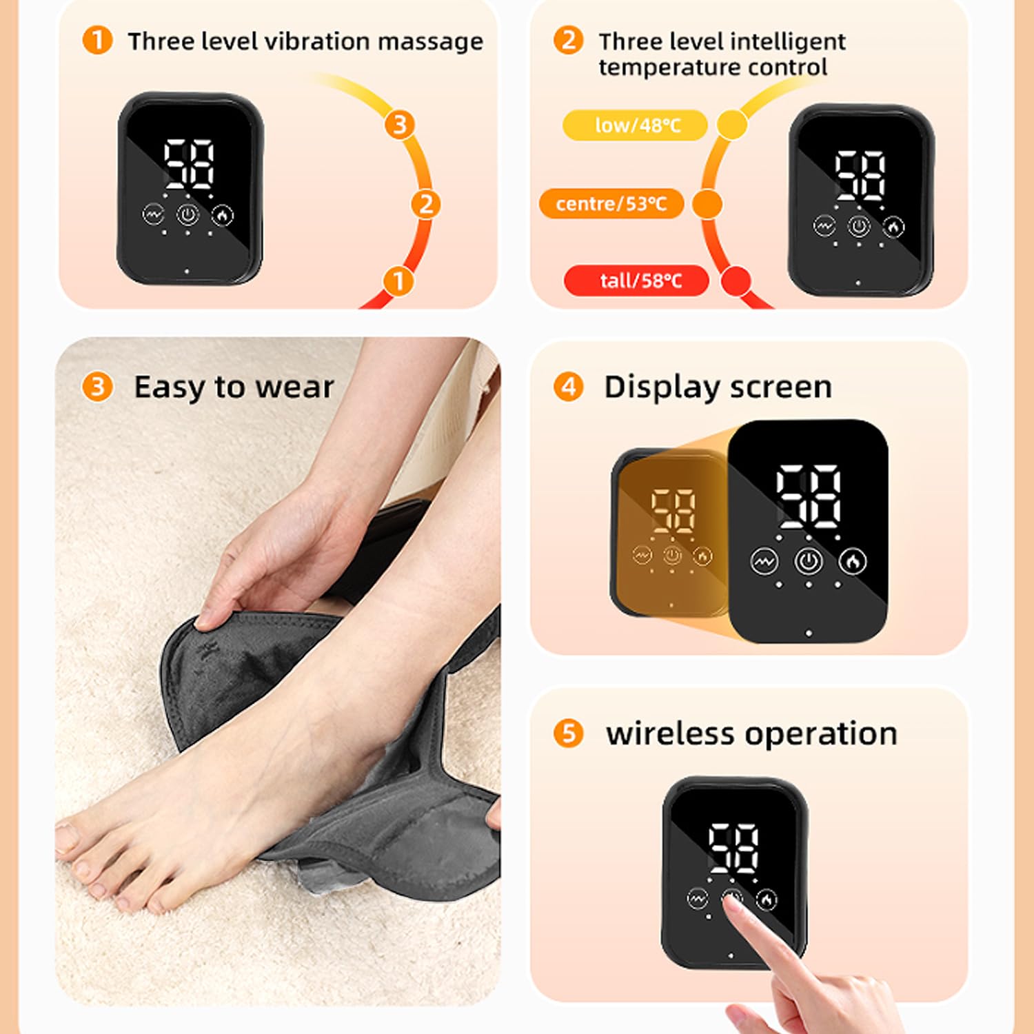 FEELNOW Naxir Foot Revive Massager kneading rollers delivering deep relief