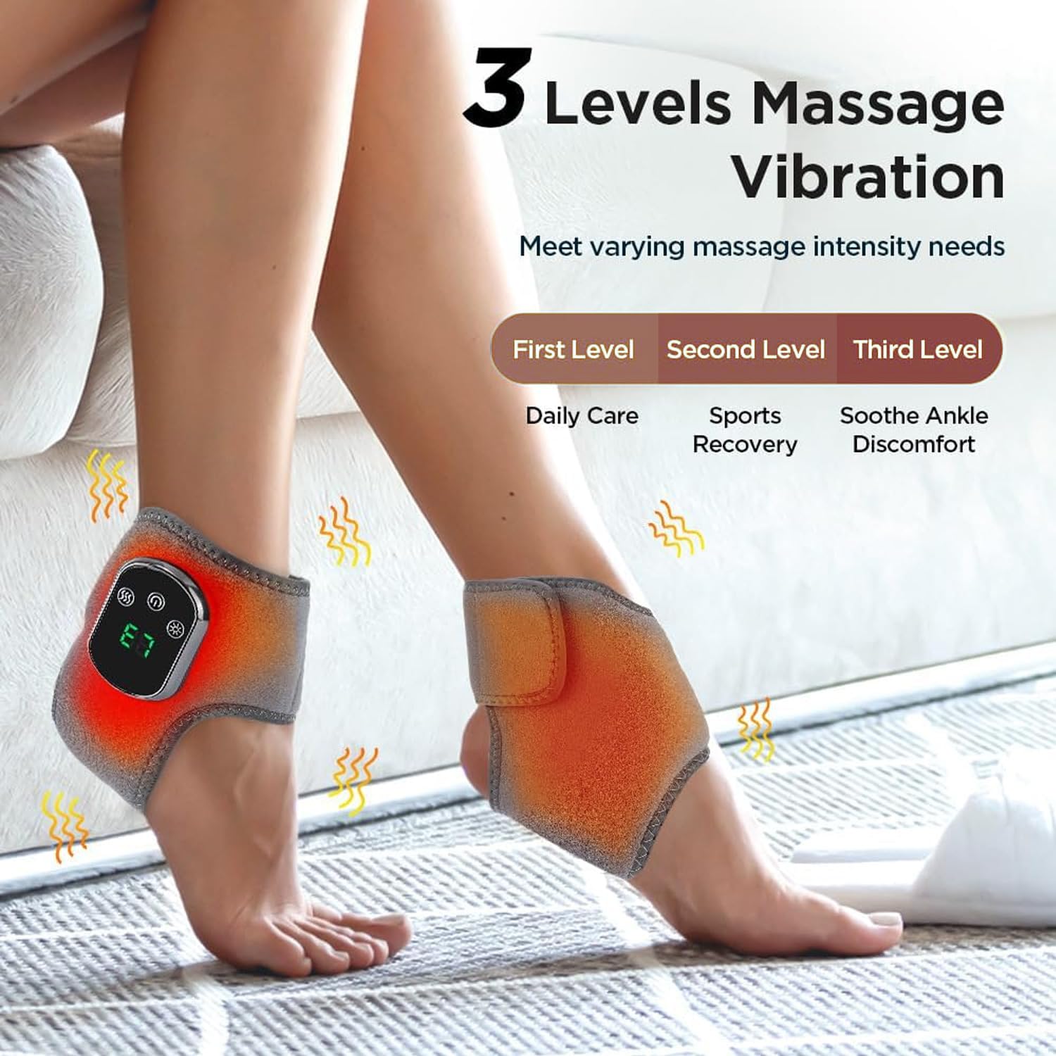 FEELNOW Naxir Foot Revive Massager side view highlighting portable form