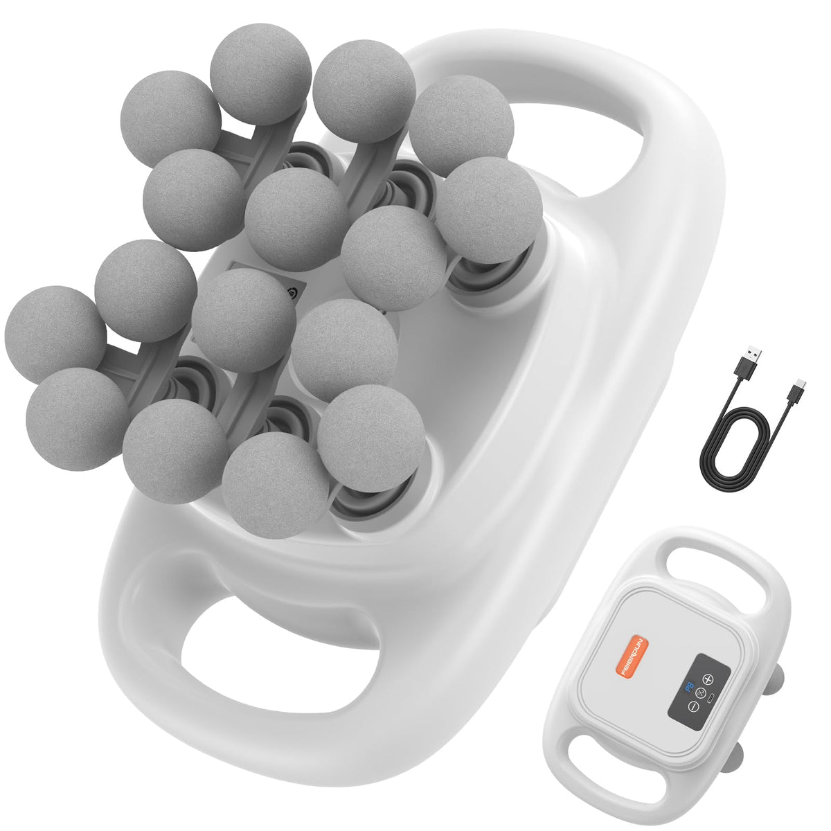 FEIERDUN 16-head massage gun set with attachments for full-body relief