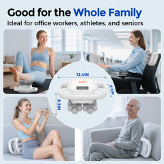 Compact FEIERDUN carry case for portable massage gun and accessories