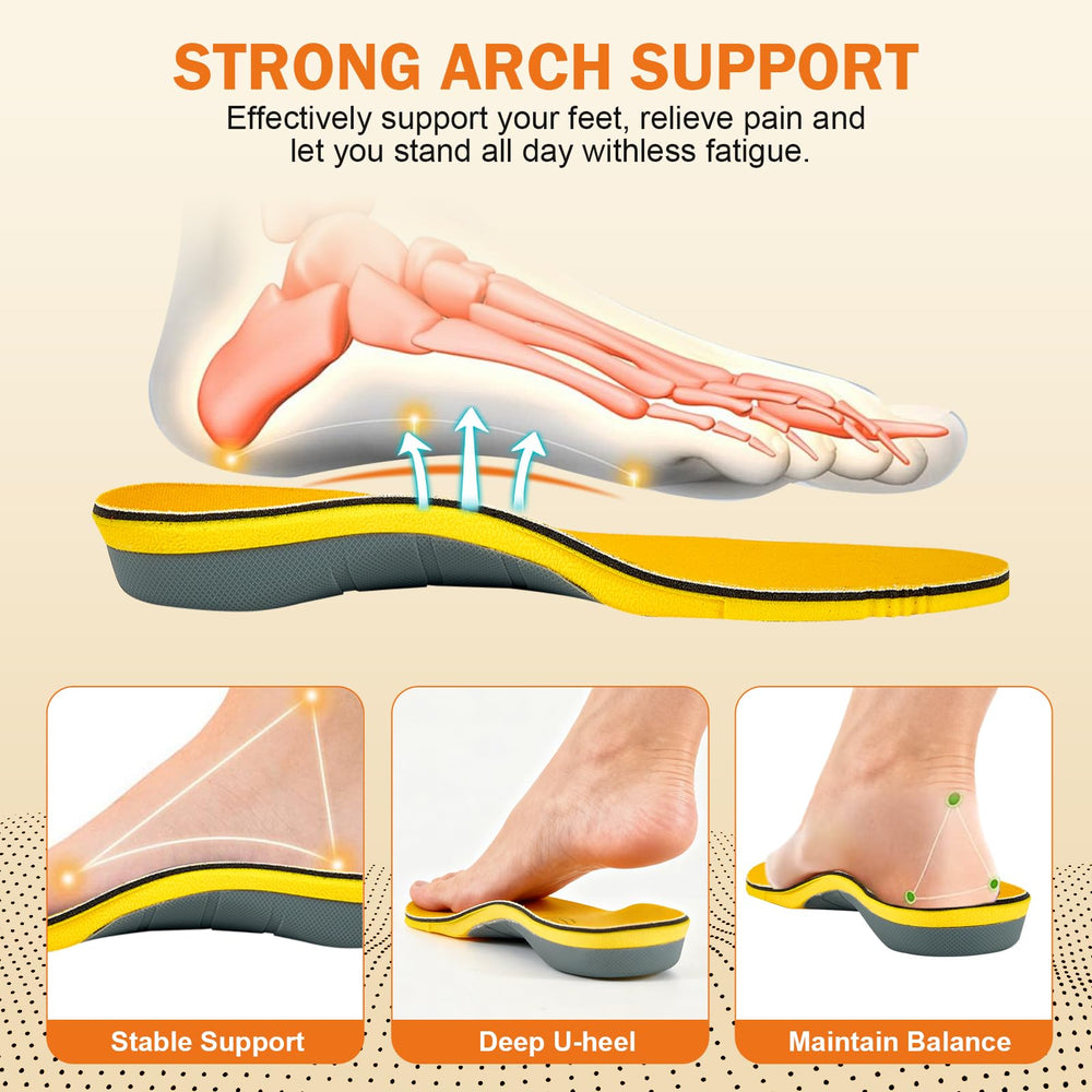 FEILUN memory foam cushions with shock absorption for comfortable standing.