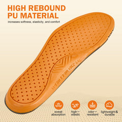 FEILUN trim-to-fit insoles adapt to any shoe style