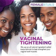 Blister-pack image of Female Rituals Yoni Balance pills for convenient daily use.