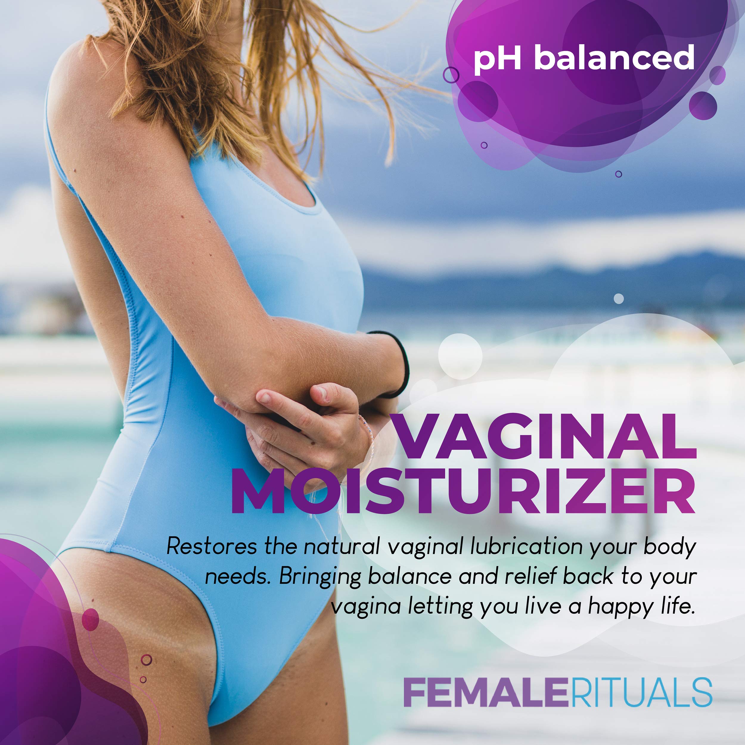 Female Rituals Yoni Balance bottle for daily routine.