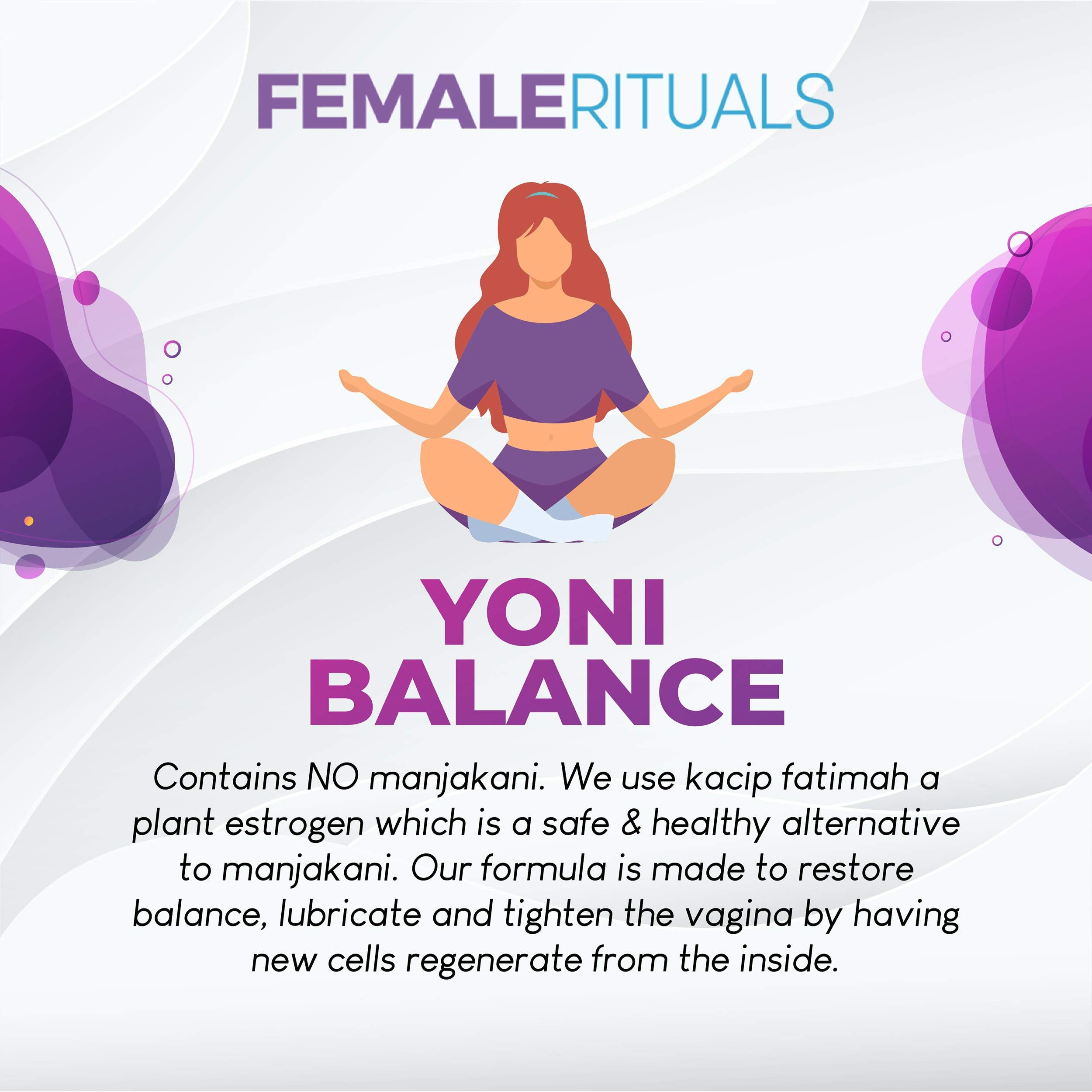 Female Rituals Yoni Balance packaging ready for routine self-care.