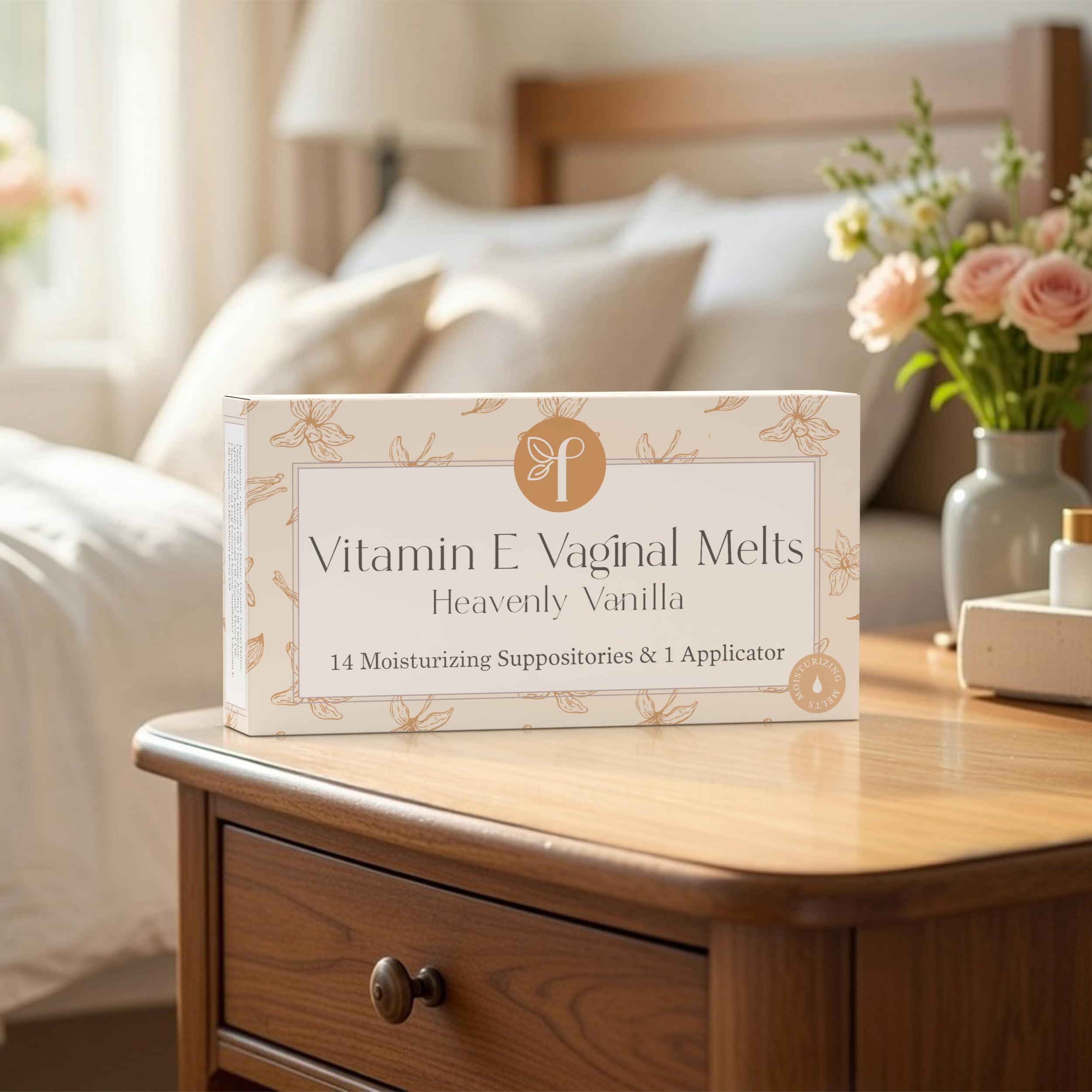 Femallay melts applied before intimate moments for added moisture and comfort