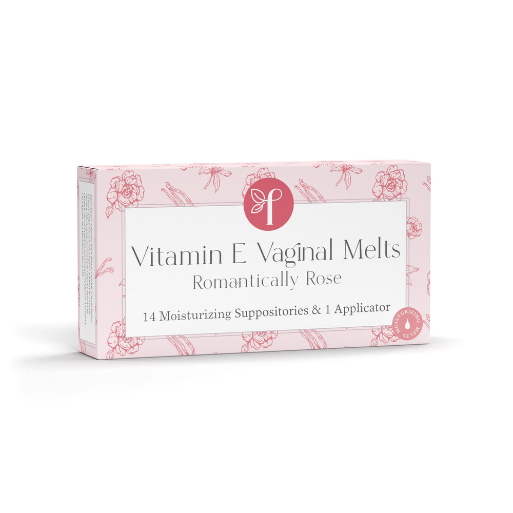 Femallay Romantically Rose melts pack with 14 individually sealed pieces for hydration.