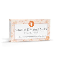 Femallay Sweetly Peach melts in packaging show hydration and premium care