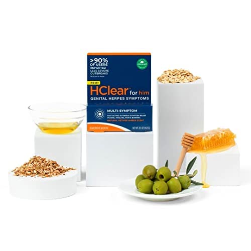 FemiClear HClear for him application steps four times daily use
