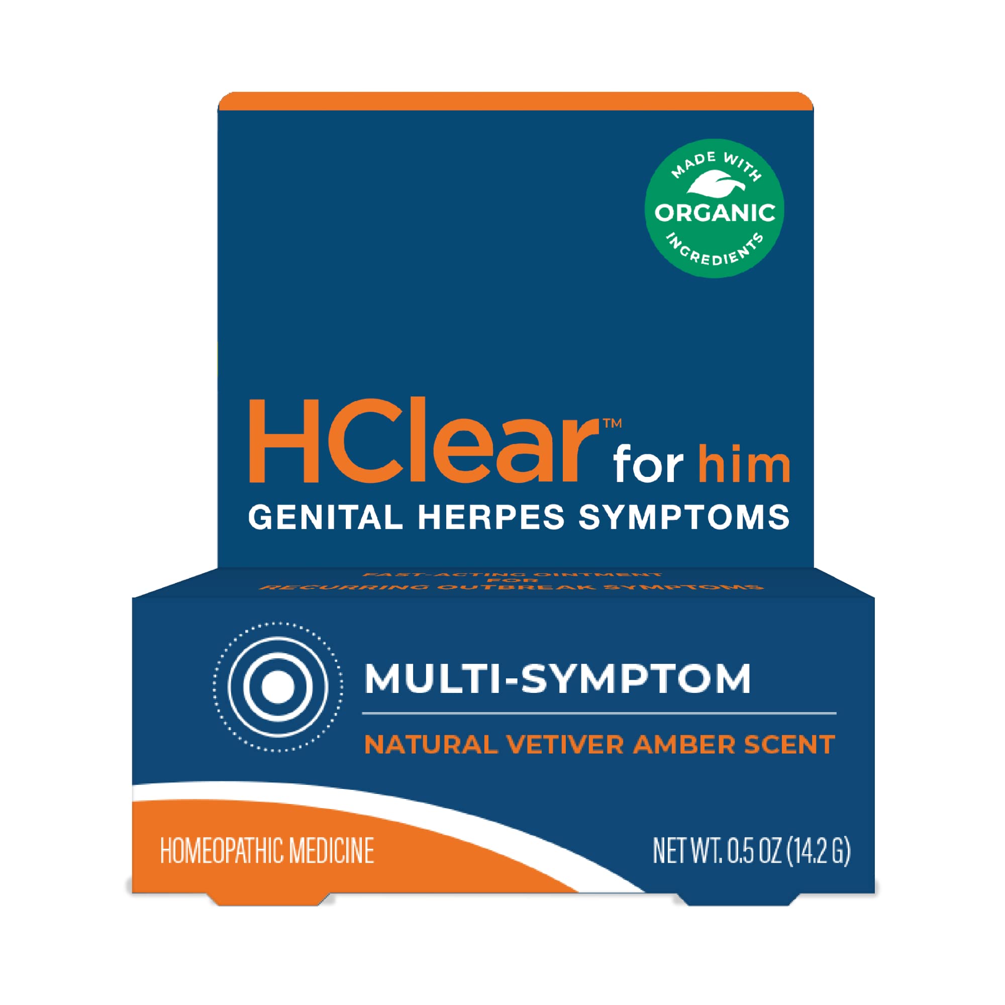 FemiClear HClear for him ointment tube shown for on-the-go topical care