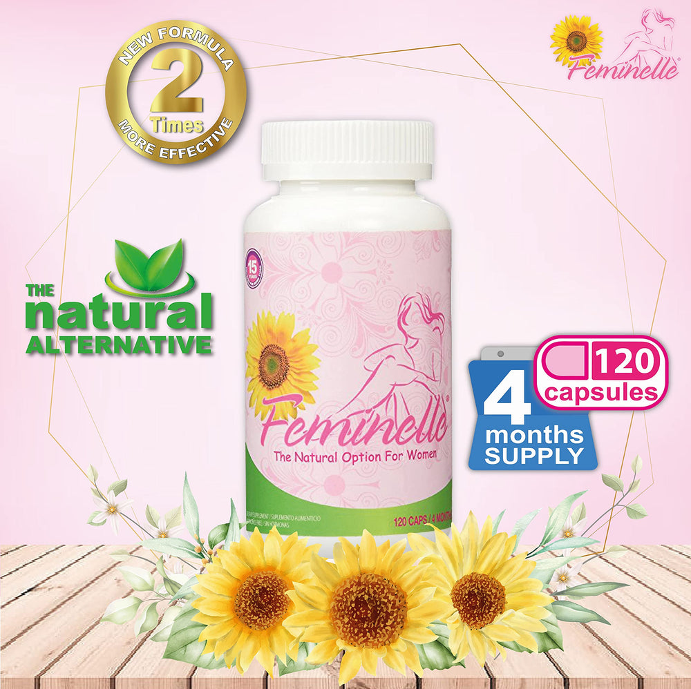 Feminelle packaging front view with clear labeling for informed routine decisions
