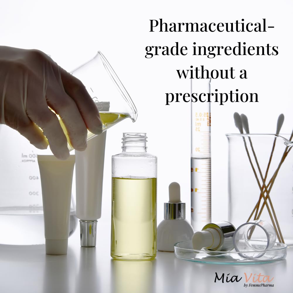 Femmepharma Mia Vita hormone-free formula designed for safe daily use.